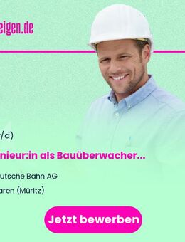 Ingenieur:in als Bauüberwacher:in Kommunikationstechnik / Kabelbau - Hagenow