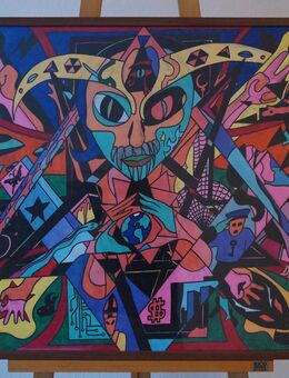 Bild / Kunst "Die alte Weltordnung" - Siegen (Universitätsstadt)