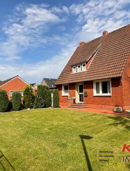 Gepflegtes Wohnhaus in ruhiger Wohnsiedlung auf großem Grundstück nahe Ostfriesland zu verkaufen - Saterland