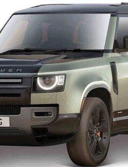 Bburago Sammlerauto LandRover Defender 22, grün, Maßstab 1:24