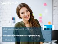 Market Development Manager (m/w/d) - Offenburg