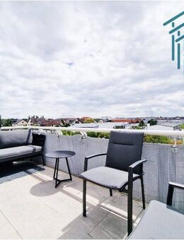 Mondäne Dachgeschosswohnung mit hervorragender Lage und Ausblick - Befristet auf 24 Monate - Rodgau