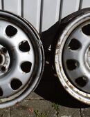 4 Stück STAHLFELGEN 6J x 14 H2 ET 45 Lemmerz 2140913 in 97199