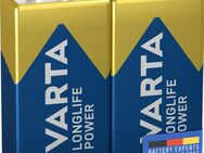 VARTA Batterien 9V Blockbatterie, 2 Stück, Longlife Power, Alkaline, für Rauchmelder, Brand- & Feuermelder, Mikrofon - Altenbeken