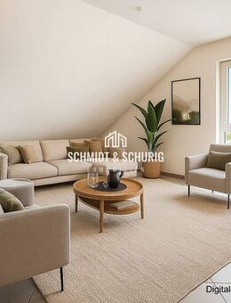 Wohnkomfort inklusive: 3-Zimmer-Wohnung mit Balkon und Garage - Ubstadt-Weiher