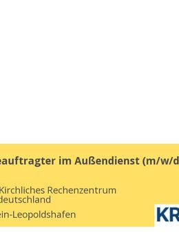 Vertriebsbeauftragter im Außendienst (m/w/d) - Eggenstein-Leopoldshafen