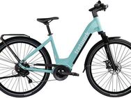 Tretwerk E-Bike Cityrad Amber, 8 Gang Shimano Acera M3020 SGS Schaltwerk, Kettenschaltung, Mittelmotor, 550 Wh, E Bike Damen 28" Elektrofahrrad 155 - 185cm Hollandrad