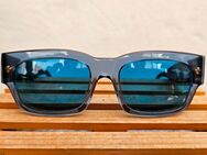 Otmar Alt Vintage Sonnenbrille Kunststoff blau/schwarz Rarität - Grevenbroich