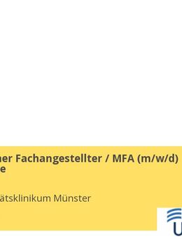 Medizinischer Fachangestellter / MFA (gn*) Gynäkologie - Münster