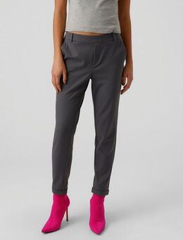 Vero Moda Anzughose VMMAYA MR LOOSE SOLID PANT NOOS knöchelfreie Form mit Saumaufschlag