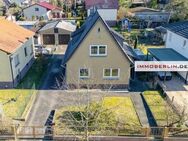 IMMOBERLIN.DE - Gepflegtes Ein-/Zweifamilienhaus in naturverbundener Lage - Schulzendorf