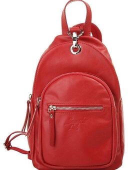 Samantha Look Cityrucksack, echt Leder, Made in Italy