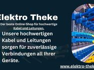 Elektrokabel online kaufen in Deutschland | Elektro Theke - Gerbstedt Zentrum