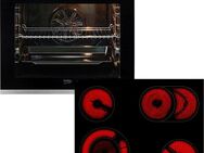 BEKO Backofen-Set BBSM12320XMPEF, mit 1-fach-Teleskopauszug, Pyrolyse-Selbstreinigung