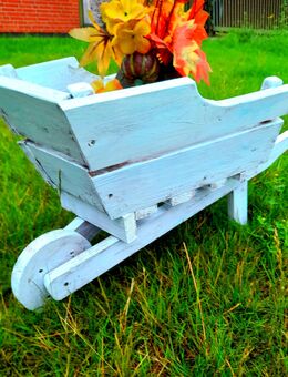 Garten-Wagen Deko Blumenständer Pflanz- Deko - Delmenhorst