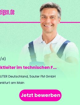 Objektleiter (m/w/d) im technischen Facility Management - Heusenstamm