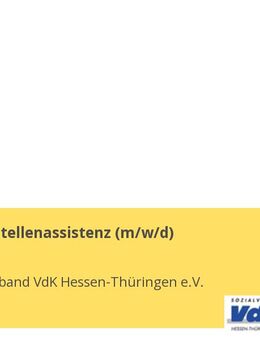 Beratungsstellenassistenz (m/w/d) - Nidda