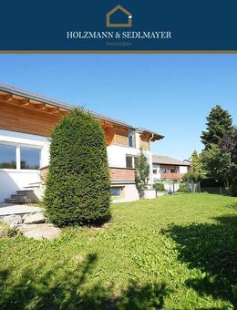 4,5-Zimmer-Wohnung über 2 Etagen mit Terrasse und großem Garten in Adlkofen - Adlkofen
