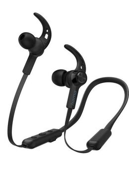 Hama Bluetooth Kopfhörer, Sportkopfhörer (In-Ear, Mikrofon, Ear-Hook) Bluetooth-Kopfhörer (Freisprechfunktion, Sprachsteuerung, integrierte Steuerung für Anrufe und Musik, Google Assistant, Siri, A2DP Bluetooth, AVRCP Bluetooth, HFP)