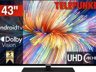 Telefunken Android TV LED-Fernseher 43 Zoll 4K Ultra HD Smart-TV - Berlin Neukölln