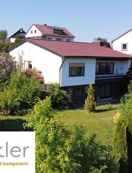 Idyllisches Einfamilienhaus mit unverbaubarem Fernblick in Stammbach - Stammbach