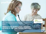 Medizinischer Bademeister / Masseur (m/w/d) in Voll- oder Teilzeit, befristet - Bonn