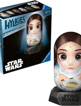 Ravensburger 3D-Puzzle Star Wars Hylkies Sammelfigur #03 Princess Leia, 54 Puzzleteile, Made in Europe