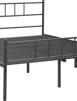 OTTO home Metallbett Amrum Bett Bettgestell Bettrahmen Einzelbett Doppelbett Stahlbett (2m Länge und in 4 Breiten wählbar - 90, 140, 160, 180 cm), Schlafzimmerbett inkl. 26 Lattenroste zum Schutz der Matratze