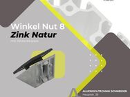 Winkel 40x40 ZN Natur Nut 8 I-Typ, Aluprofil, Item kompatibel, Bosch kompatibel - Rhede