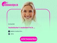 Technische*r Assistent*in (m/w/div) in Infektionsimmunologie - Jena