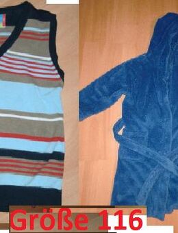 Kinderkleidung Größe 116 zu verkaufen - Walsrode