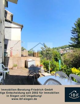 Apartment 31m² - gartenseitig ebenerdig bei südlicher Hanglage in zentraler Lage der Siegener Oberstadt - Siegen (Universitätsstadt)
