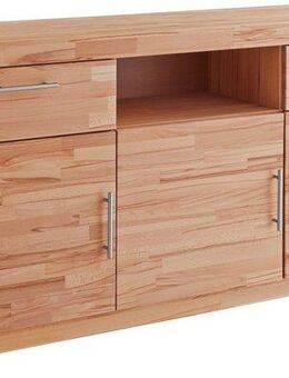 VOGL Möbelfabrik Sideboard Toronto, teilmassiv, Rahmenoptik, Made in Germany