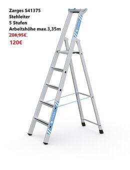 Zarges Leiter, Stehleiter, Anlegeleiter, Schiebeleiter- Neuware - Nordhorn