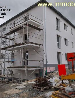 Erstbezug / 2-Zi-Whg. mit 70,5 m² WFL / KfW-40 -QNG zertifiziert / nachhaltig gebaut-energieeffizient-förderfähig und mit echtem Zukunftswert! - Windischeschenbach