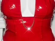 Body, Badeanzug in glänzendem PU mit Neck/Hals Halter und String / NEU / Größen 1XL, 2XL und 3XL - Marl (Nordrhein-Westfalen)