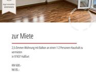 NETTE MIETER GESUCHT an 1-2 Personen zu vermieten (in Haßfurt direkt, kein OT) - Haßfurt