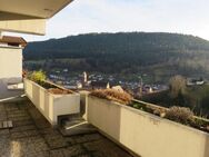 Gepflegte Terrassen-Wohnung mit 3 1/2 Zimmer sowie Balkon und EBK in Alpirsbach - Alpirsbach