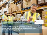 Fachkraft für Lagerlogistik (m/w/d) als Mitarbeiter (m/w/d) Materialwirtschaft mit Sachbearbeitungsaufgaben - Karlsruhe