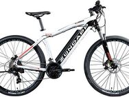 Zündapp E-Bike Mountainbike Z801, 21 Gang Shimano Tourney RD-TY300 Schaltwerk, Kettenschaltung, Heckmotor, 418 Wh, Pedelec, Elektrofahrrad für Damen u. Herren, MTB