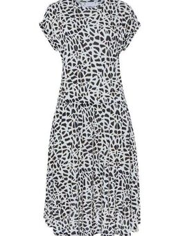 LASCANA Jerseykleid mit Animalprint, kurzärmliges Sommerkleid, casual-chic