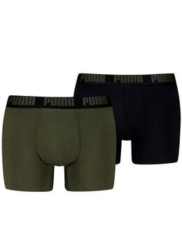 PUMA Boxershorts PUMA MEN EVERYDAY BASIC BOXERS 2P (2er Pack) mit Logobund