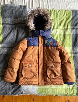 gefütterte Kinder Kapuzen Winterjacke, Größe 116 der Marke Kiki&Koko - Wadgassen