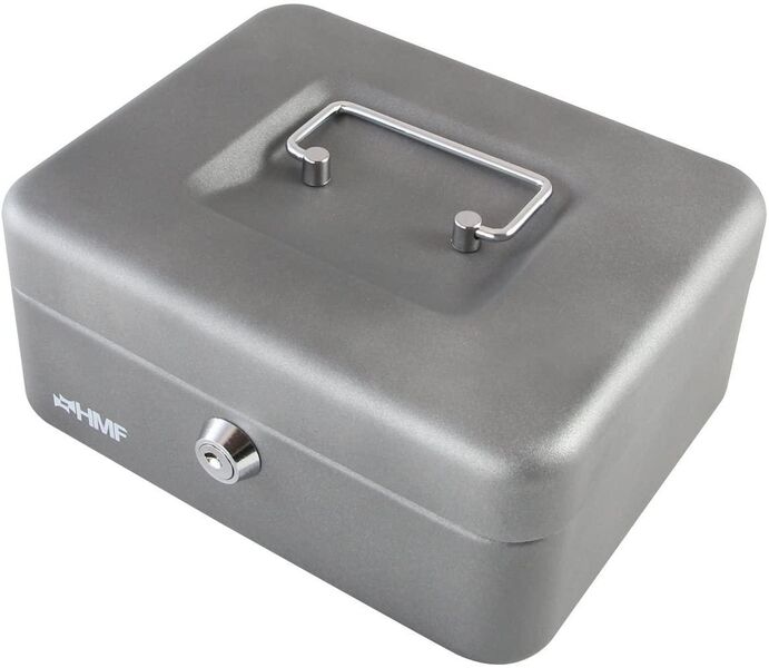 HMF Geldkassette Münzfächer silber Geldkasse Geldbox 10120-09 - Birkenfeld (Baden-Württemberg)
