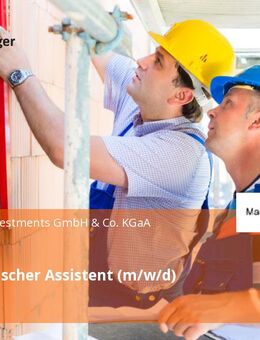Bautechnischer Assistent (m/w/d) - Berlin