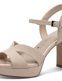 Tamaris High-Heel-Sandalette, Sommerschuh, Abendschuh, Blockabsatz, mit ANTIshokk-Absatz