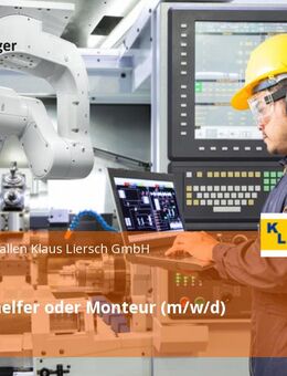 Montagehelfer oder Monteur (m/w/d) - Hamburg