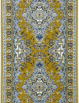 my home Läufer Oriental, Made in Belgium, rechteckig, Höhe: 7 mm, Läufer, Brücke, Kurzflor, Orient-Optik, mit Bordüre, gewebt