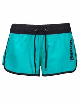 Bench. Badeshorts aus Microfaser, mit Außenkordel, mit Gesäßtasche, mit Klettverschluss