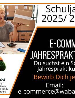 Jahrespraktikum FOS im E-Commerce Schuljahr 2025 / 2026 Praktikum - Priepert